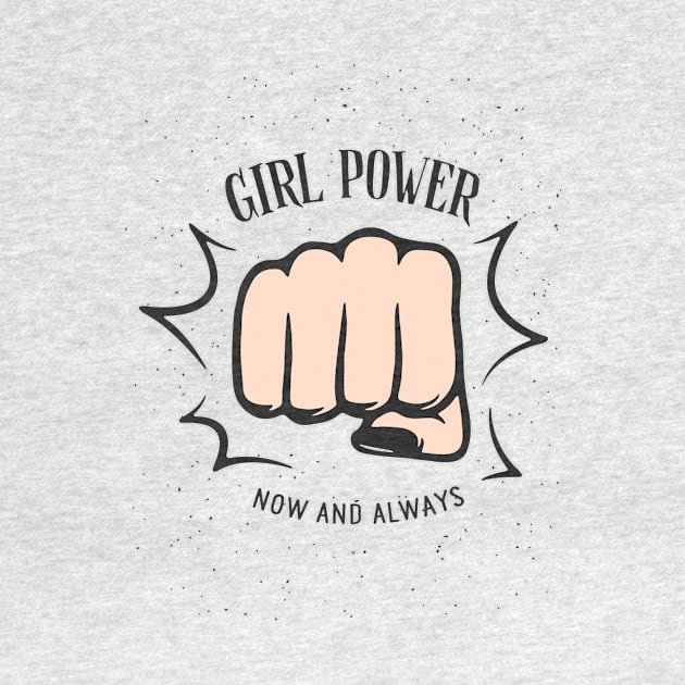 Girl Power Inspiration Positive Quote by Squeak Art